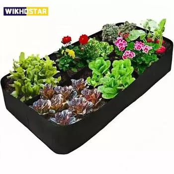 Сад Разделенный приподнятый контейнер для выращивания растений 1-30x30x30cm
