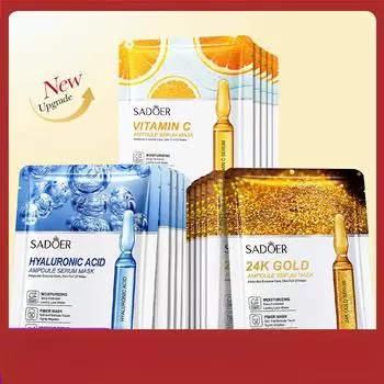 SADEOR Витамин C Ampoule Essence Маска для лица Увлажняющая маска Vitamin C/25g