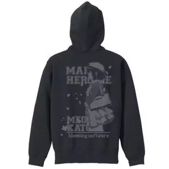Saekano: How to Raise a Boring Girlfriend Megumi Kato Zip Parka Black M Size
