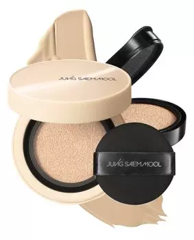 SAEM MOOL Essential Skin Nuder Cover Layer Cushion with Refill Makeup Base Base [JUNG Official] [JUNGSAEMMOOL] (Foundation, Base, Cream, Makeup,