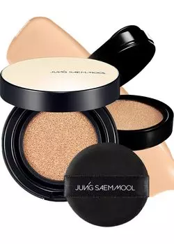 SAEM MOOL Essential Skin Nuder Long Wear Cushion с запасной базой под макияж [JUNG Official] [JUNGSAEMMOOL] (Тональный крем, основа, крем, макияж,