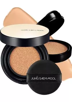 SAEM MOOL Essential Skin Nuder Long Wear Cushion с запасной базой под макияж [JUNG Official] [JUNGSAEMMOOL] (Тональный крем, основа, крем, макияж,