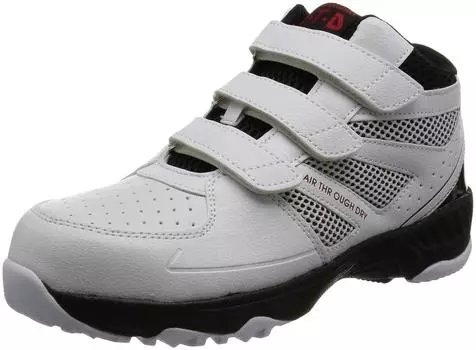 Safety Work Mega 3 Magic Type с вентилируемыми [Kita] ботинками, обувь, безопасность, сетка, MG-5640, белый, 26,5
