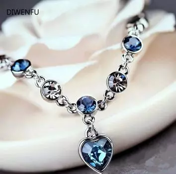 Safir Murni S925 Perak Murni Rantai & Gelang Rantai untuk Wanita Perhiasan Perak Pulseira Feminina Bizuteria Gelang Perak 23-26cm adjustable