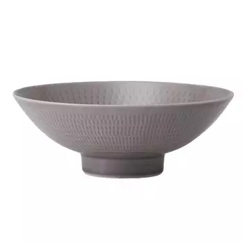 Saikai Pottery Hasami Ware Rice Tea Flat Tea Large Diameter Engraved Bellflower 24373 Bowl, Bowl, Bowl, Size, Approx. 16.5cm, Crest,