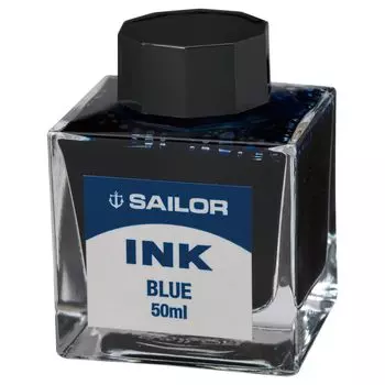 Sailor Fountain Pen Fountain Pen Dye Bottle Ink 50ml Blue 13-1007-240