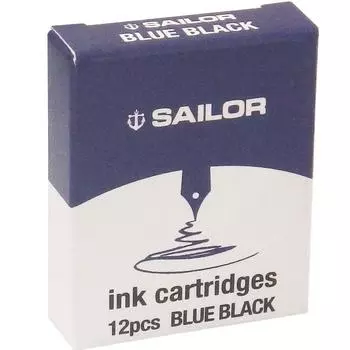 Sailor Fountain Pen Fountain Pen Dye Cartridge Ink Blue Black 13-0404-144