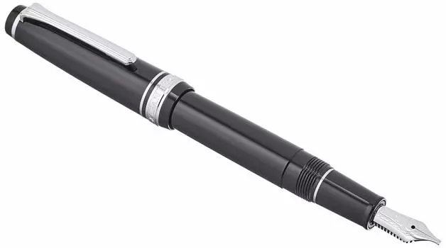 Sailor Fountain Pen Professional Gear Slim Silver Black Music 11-1222-920