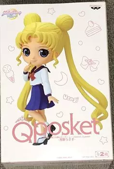 Sailor Moon Eternal Q поскет Усаги Цукино в пастельных тонах, версия.