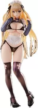 Saint Maid Chris Pink Cat Scale Figure Native Native Maid Postcard Included 1/6