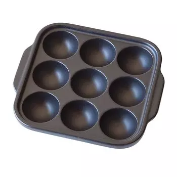 Saji Pottery Banko Yaki Takoyaki Керамическая форма прямого обжига 19 x 21 Сделано в Японии, черный чайник, совместимый, прибл.. см, Черный, 21-102