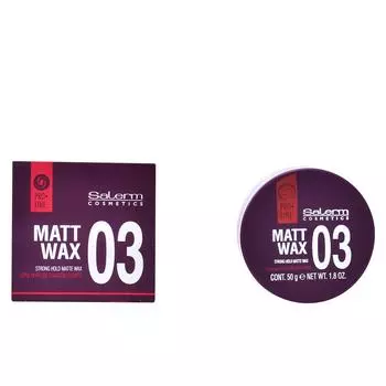 Salerm Cosmetics Matt Wax Матовый воск сильной фиксации 50г