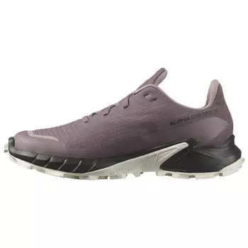 Salomon Alphacross 5 GORE-TEX Moonscape Женские кроссовки Фиолетовый Черный Белый L47311000 36