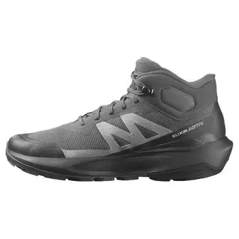 Мужские кроссовки Salomon Elixir Activ Mid GORE-TEX Магнитный Акулья кожа Серый Фантом L47456800 44