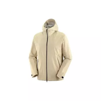 SALOMON Куртка мужская водонепроницаемая твердая оболочка Outerpath 2.5L Pepper-White LC2211700 L