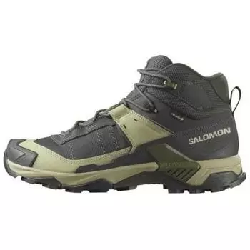 SALOMON X Ultra 5 Mid GORE-TEX Peat Grey Green Мужские кроссовки Blue-Nights L47754300 41