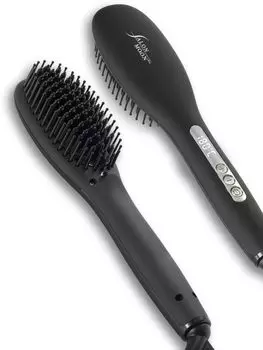 SALONMOON Ion Natural Straight Heat Brush Щетка-утюжок 31 настройка температуры Цифровой температурный дисплей Совместимость с зарубежными странами Может использоваться в