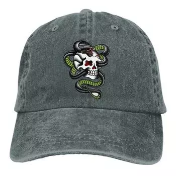 Salty-Dog Serpent Baseball Cap Men American Traditional Caps colors Women Summer Snapback Caps Adjustable чёрный