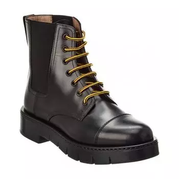 Salvatore Ferragamo Кожаные армейские ботинки Ferragamo Tolk