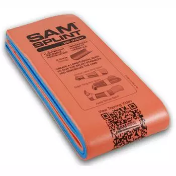 SAM Splint 36 оранжевый плоский из Rescue Essentials от SAM Medical & Blue-