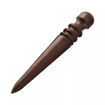 Samcos Edge Polishing Ebony Leather Craft Leather Stick Edge Polishing Leather Polishing Special Tools Sandwood Finishing Leather Crafts Leathercraft