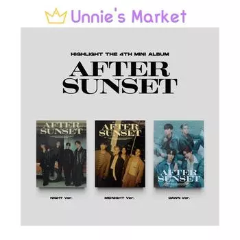 Самое интересное — AFTER SUNSET THE 4-й МИНИ-АЛЬБОМ + бесплатный подарок Random,No poster