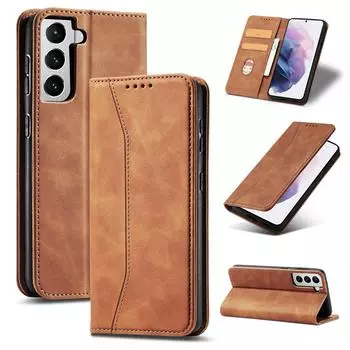 Кожаный чехол-книжка для слота для карт Samsung S21, A12, S20 FE и Note 20 - защитный чехол NOTE 10 PRO чёрный