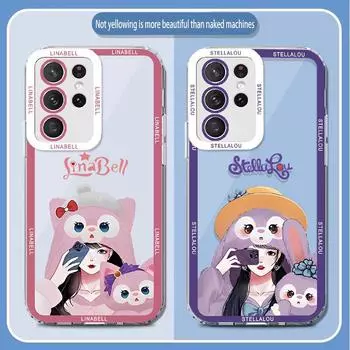 Samsung S24pro Lingna Belle M11 Star Dew 22, прозрачный 21, мультяшный 13, креативный S - Совместимые аксессуары Samsung S21FE