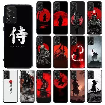 Samurai oni mask Phone Case for Samsung Galaxy A13 A22 A12 A32 A71 A11 A21S A33 A52 A72 A51 A50 A70 A31 M31 Funda Coque Case A22 5G