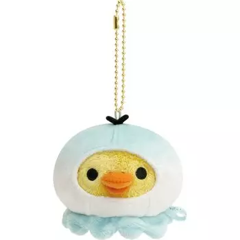 San-X Rilakkuma hanging stuffed toy Kiiroitori (jellyfish) MO58401