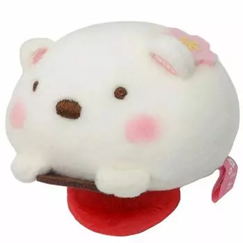 San-X Sumikko Gurashi Daifuku Series Daifuku Плюшевая игрушка Белый медведь