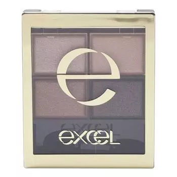 Тени для век Sana Excel Skinny Rich Shadow 4,3 г, SR01 бежево-коричневый, 1 шт.