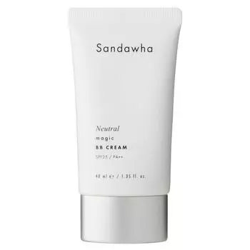Sandahwa Neutral Magic BB Cream Натуральный бежевый PA++, 1 шт, 40 мл