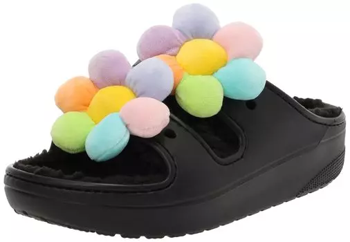 Сандалии Crocs Classic Cozy Single Day 27см, Черные,