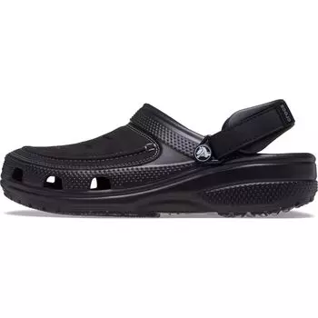 Сандалии-клоги Crocs Yukon Vista 2 для см мужчин, Черный/Серый сланец, 25.0