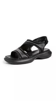 Сандалии женские Vince Fresca, черные, 6 Medium US