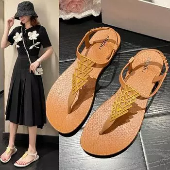 Sandals Women Shoes Summer Open Toe Ladies Shoes Soft Sandals Ladies Outdoor Shoes Woman Casual Sandal Women Female Footwear 36-37 розовый