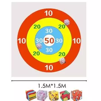 Sandbag Throwing Disc Game Beach Ball Garden Games Sports Toys Novelty Toy Entertainment Party Outdoors Outdoor Fun Hobbies