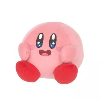 Sanei Boeki Kirby of the Stars Gourmet Festival Миниатюрная плюшевая игрушка Kirby Pink xx H10cm Kirby s W10.5 D10.5 KGF-01