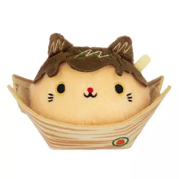 Sanei Boeki Local Dango Takoyaki Cat Dango Ш11 x Г8 x В8 см мягкая игрушка (Осака)