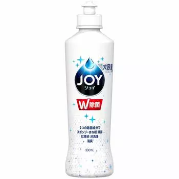 Sanitizing Joy Compact Dish Detergent Large Capacity Bottle 300mL