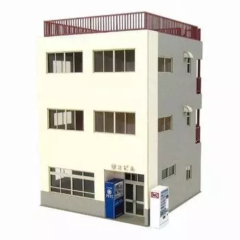 Sankei Scene Series Billoo 3 Paper Craft 1/80 MK05-49