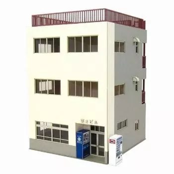 Sankei Scene Series Billoo 3 Paper Craft 1/80 MK05-49