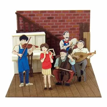 Sankei Studio Ghibli mini Если вы играете вместе в бумажную поделку, послушайте, давайте Немасштабный MP07-52