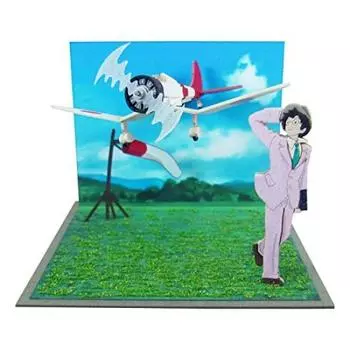 Sankei Studio Ghibli Mini Ветер Форма Мечты Бумажная Модель Возвращается Без масштаба MP07-70