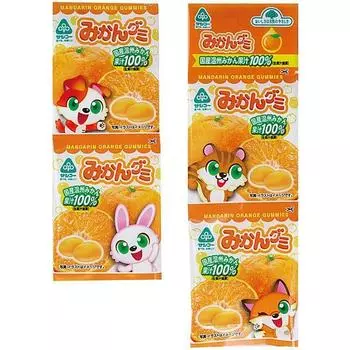 Sanko Gummy oranges 80g (20g x 4) No coloring or flavoring agents are used.No coloring or flavoring No coloring or flavoring agents are used. 1