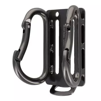 Sankyo Corporation DBLTACT Carabiner Tool Difference Double Small x Small Steel Gunmetal DT-THW-855G