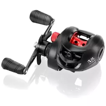 SANLIKE Bait Reel, двухосевая катушка, морская катушка, сверхмощный магнитный тормоз, алюминиевая шпуля, передаточное отношение 6,3:1, Сила сопротивления 8 кг, Ловля окуня,