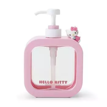Sanrio 885541 Бутылка-насос M, дозатор Hello Kitty, товары для ванной