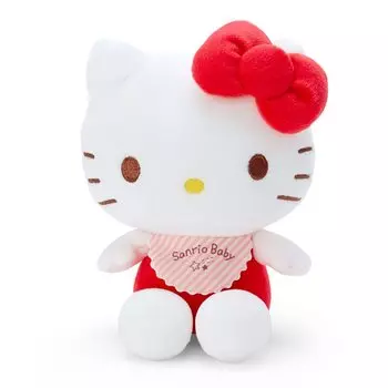 Sanrio Baby моющийся плюшевый Hello Kitty Hello Kitty SanrioBaby Персонаж 15 x 12 x 18 см 692107 Подарок для малышей